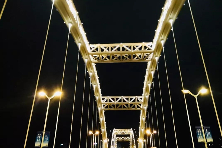 杭州嵊州大桥夜景